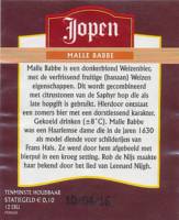 Jopen B.V., Jopen Malle Babbe