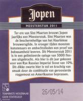 Jopen B.V., Jopen Meesterstuk 2011