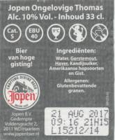 Jopen B.V., Jopen Ongelovige Thomas