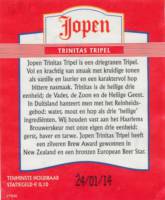 Jopen B.V., Jopen Trinitas Tripel