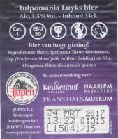 Jopen B.V., Tulpomania Luyks Bier