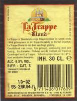 Brouwerij De Koningshoeven , La Trappe Blond