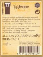 Brouwerij De Koningshoeven , La Trappe Blond 
