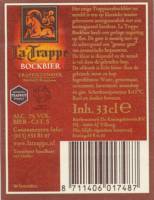 Brouwerij De Koningshoeven , La Trappe Bockbier Trappistenbier