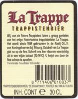Brouwerij De Koningshoeven , La Trappe Trappistenbier Dubbel