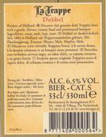 Brouwerij De Koningshoeven , La Trappe Dubbel Trappistenbier