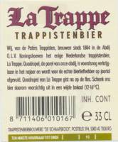 Brouwerij De Koningshoeven , La Trappe Trappistenbier Quadrupel