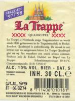 Brouwerij De Koningshoeven , La Trappe  Quadrupel