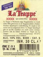 Brouwerij De Koningshoeven , La Trappe  Quadrupel