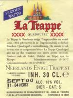 Brouwerij De Koningshoeven , La Trappe  Quadrupel