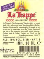 Brouwerij De Koningshoeven , La Trappe  Quadrupel