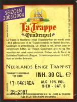 Brouwerij De Koningshoeven , La Trappe Quadrupel