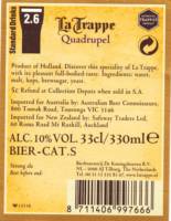 Brouwerij De Koningshoeven , La Trappe  Quadrupel 