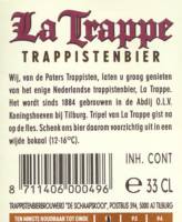 Brouwerij De Koningshoeven , La Trappe  Trappistenbier Tripel
