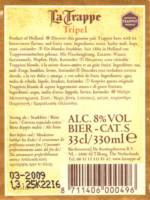 Brouwerij De Koningshoeven , La Trappe  Tripel 