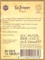 Brouwerij De Koningshoeven , La Trappe  Tripel 