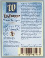 Brouwerij De Koningshoeven , La Trappe Witte Trappist Trappist