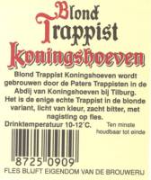 Brouwerij De Koningshoeven , Koningshoeven Blond Trappist