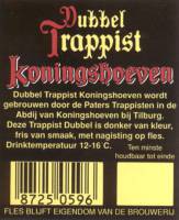 Brouwerij De Koningshoeven , Koningshoeven Dubbel Trappist