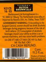 Brouwerij De Koningshoeven , Tilburg's Dutch Brown Ale