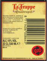 Brouwerij De Koningshoeven , La Trappe  Quadrupel