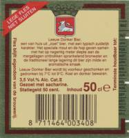 Brouwerij De Leeuw (Valkenburg), Leeuw Donker Bier
