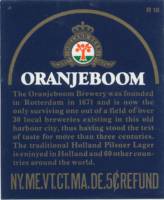 Oranjeboom Bierbrouwerij, Oranjeboom