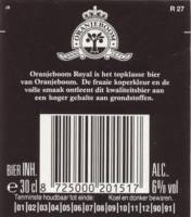 Oranjeboom Bierbrouwerij, Oranjeboom Royal