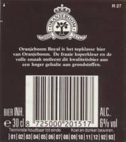 Oranjeboom Bierbrouwerij, Oranjeboom Royal