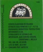 Oranjeboom Bierbrouwerij, Three Horses Brand