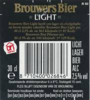 Oranjeboom Bierbrouwerij, Brouwers Bier Light