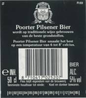 Oranjeboom Bierbrouwerij, Poorter Pilsener Bier