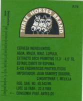 Oranjeboom Bierbrouwerij, Three Horses Brand