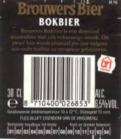 Oranjeboom Bierbrouwerij, Brouwers Bier Bokbier