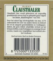 Oranjeboom Bierbrouwerij, Clausthaler Bier