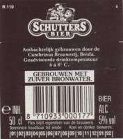 Oranjeboom Bierbrouwerij, Schutters Bier