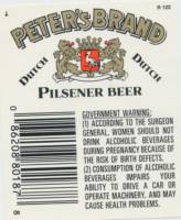 Oranjeboom Bierbrouwerij, Peter's Brand Pilsener Beer