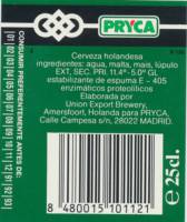 Oranjeboom Bierbrouwerij, Pryca Cerveza holandesa