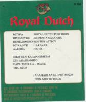 Oranjeboom Bierbrouwerij, Royal Dutch Post Horn