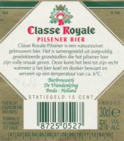 Oranjeboom Bierbrouwerij, Classe Royale Pilsener Bier