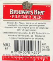 Oranjeboom Bierbrouwerij, Brouwers Bier Pilsener Bier