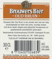 Oranjeboom Bierbrouwerij, Brouwers Bier Oud Bruin