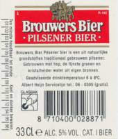 Oranjeboom Bierbrouwerij, Brouwers Bier Pilsener Bier