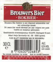 Oranjeboom Bierbrouwerij, Brouwers Bier Bokbier