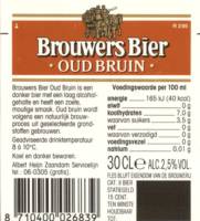 Oranjeboom Bierbrouwerij, Brouwers Bier Oud Bruin