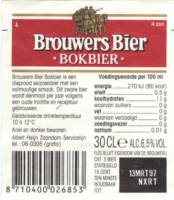 Oranjeboom Bierbrouwerij, Brouwers Bier Bokbier