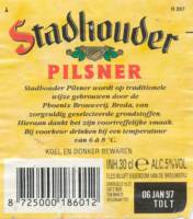 Oranjeboom Bierbrouwerij, Stadhouder Pilsner