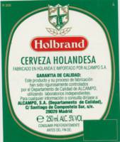 Oranjeboom Bierbrouwerij, Holbrand Cerveza Holandesa