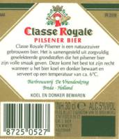 Oranjeboom Bierbrouwerij, Classe Royale Pilsener Bier