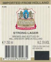 Oranjeboom Bierbrouwerij, Molenbier Dutch Pilsener Beer Strong Lager